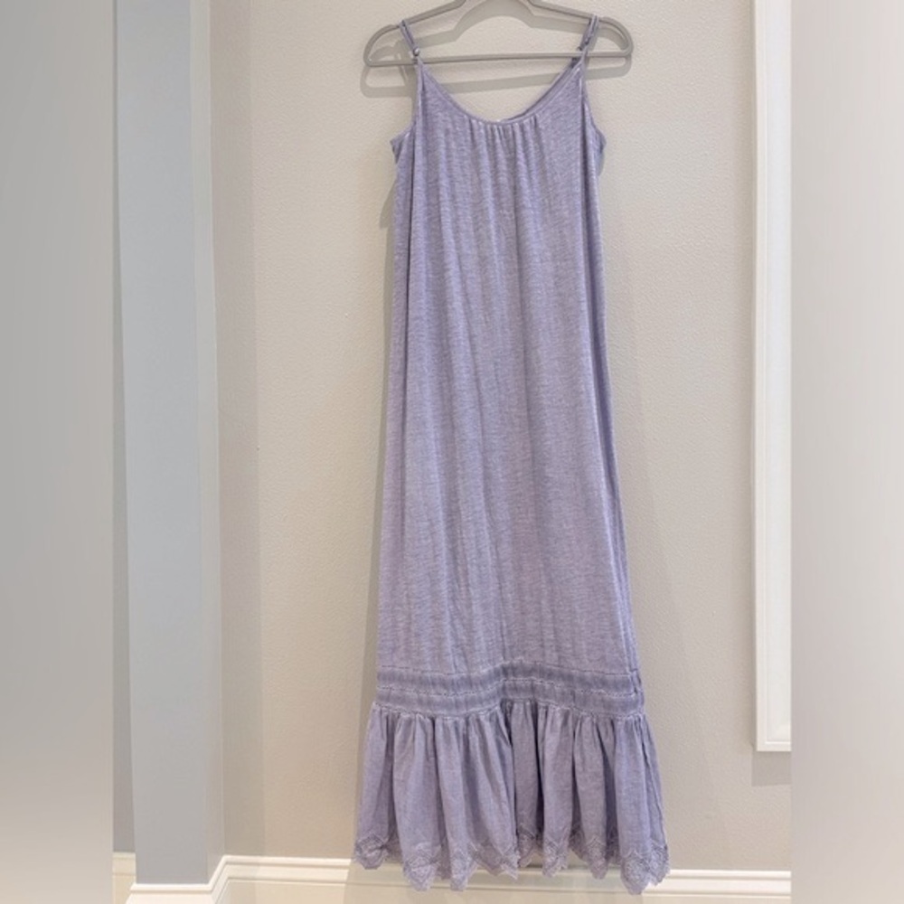 Daily Practice by Anthropologie Arlene Maxi Dress - Heathered Lilac, Size S - Picture 5 of 15